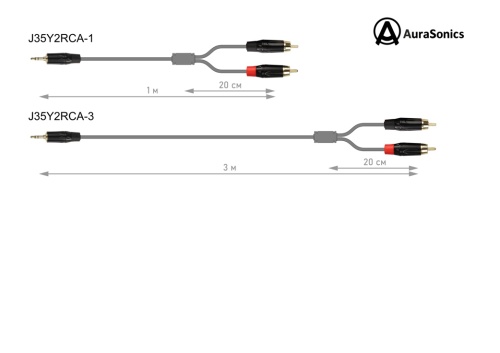 AuraSonics J35Y2RCA-3 фото 2